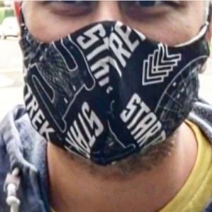 Star Trek Face Mask
